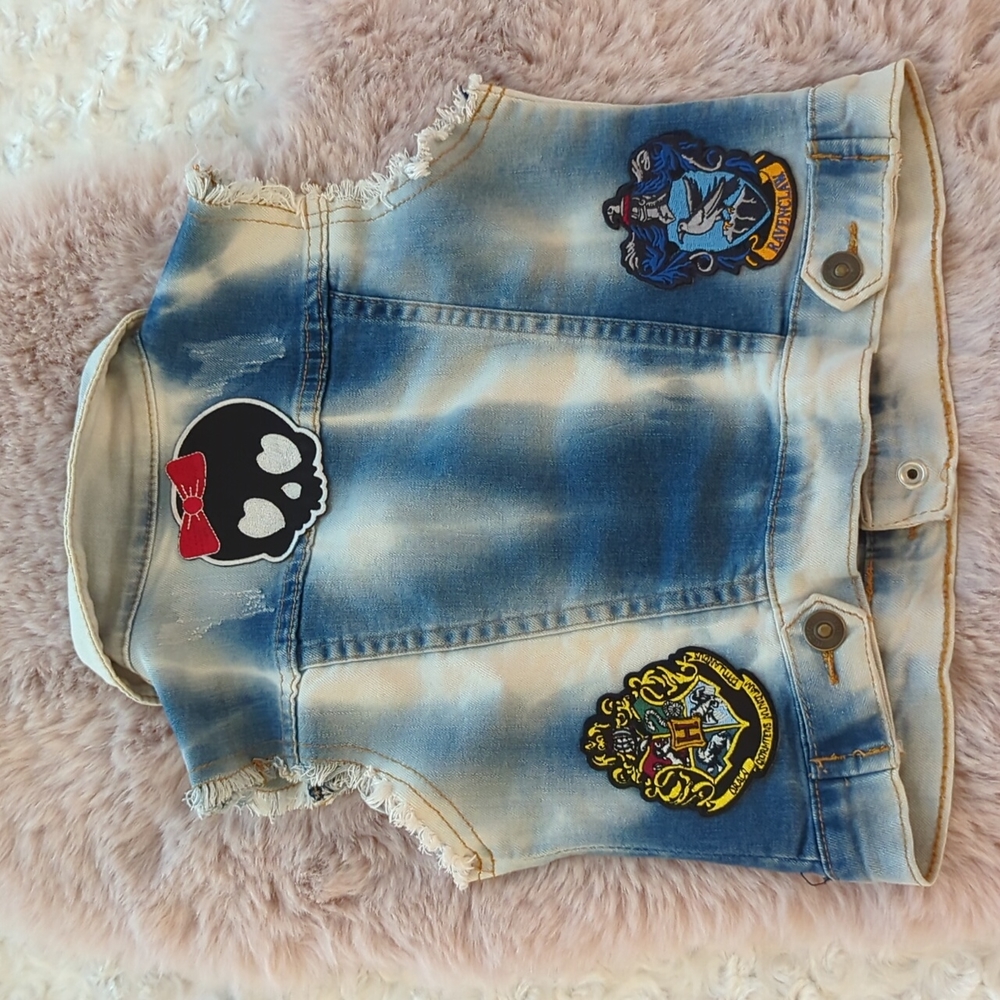 HUDSON JEANS Custom Embellished Toddler Vest